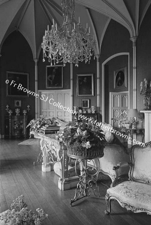 BIRR CASTLE  DRAWING ROOM FROM EAST